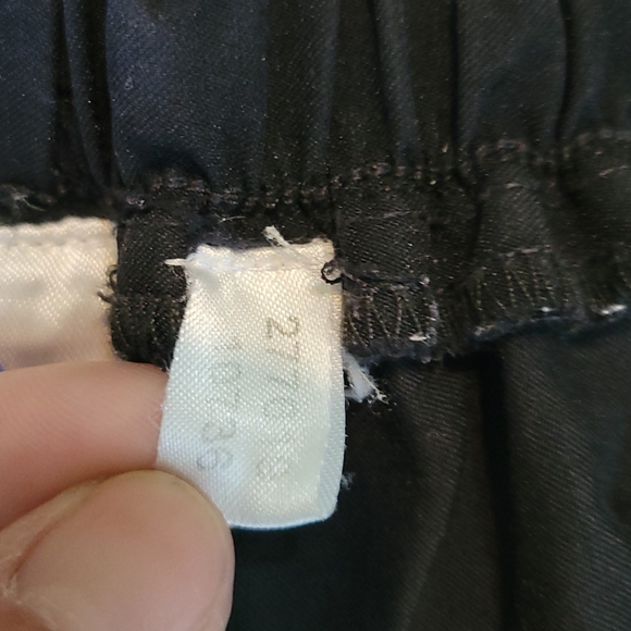 Adidas black vintage loose capris women's medium - Picture 9 of 10